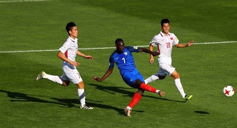 Mondial U20  le Vietnam battu 4-0 par la France