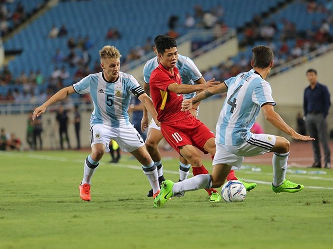 Le match amical U22 Vietnam-U20 Argentine se termine au score 0-5