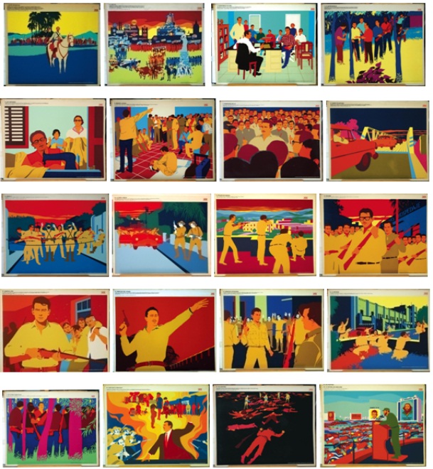 Exposition cubaine de peintures et d’affiches à Hanoi