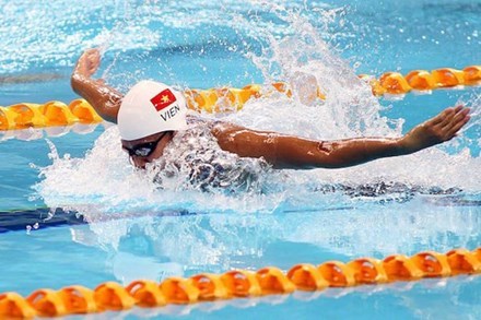 La nageuse Anh Vien remporte l argent aux Etats-Unis