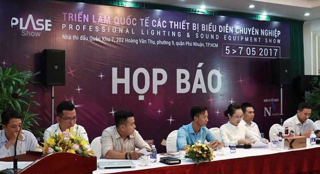 Exposition internationale sur le matériel audio et d’éclairage à Hô Chi Minh-Ville