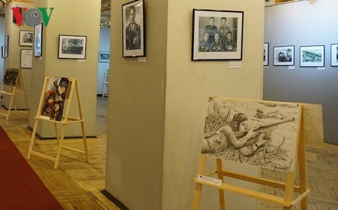 Russie Exposition sur la guerre entre 1961 et 1975 au Vietnam