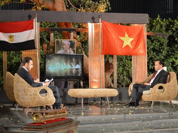 Un programme télévisé sur le président Ho Chi Minh diffusé en Egypte