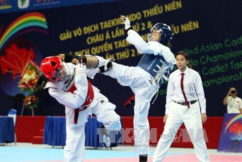 L’Iran en tête des championnats d Asie cadet de Taekwondo