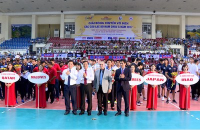 Ouverture du Championnat d Asie des clubs de volley-ball masculin