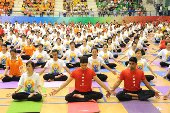 Des milliers personnes participeront à la 3e Journée internationale du yoga au Vietnam