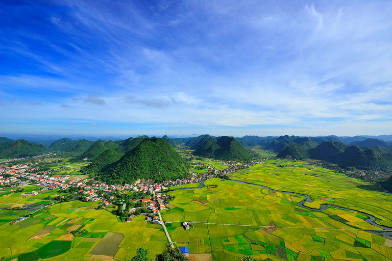 La paradisiaque vallée de Bac Son