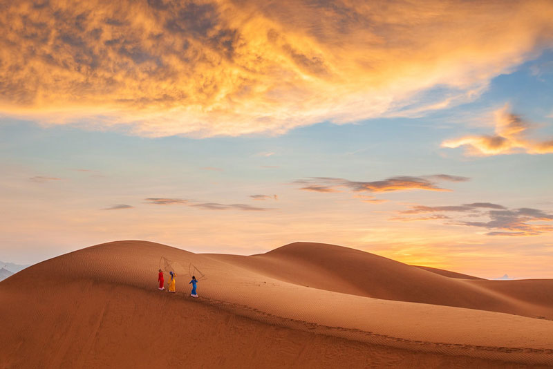 La séduction cachée de la dune de Nam Cuong