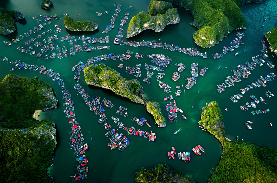 Photos spectaculaires prises par des drones montrant la beauté du Vietnam