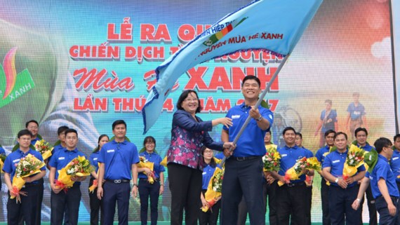 Lancement de la campagne de bénévolat «L’Eté vert 2017» à HCM-Ville