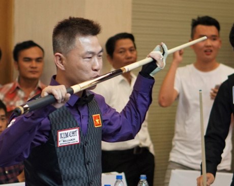 Ma Minh Cam remporte le tournoi international de carom à trois bandes de Binh Duong