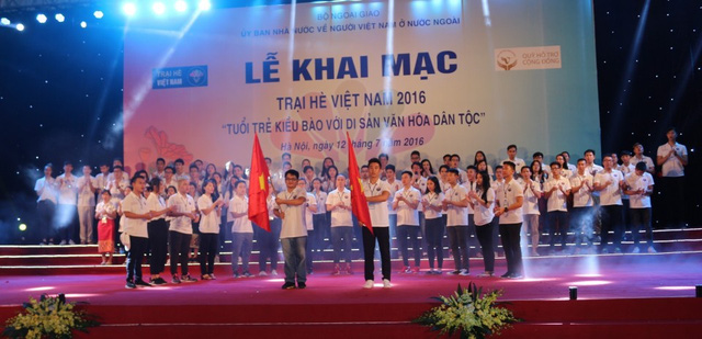 Hô Chi Minh-Ville  Ouverture du camp d été des jeunes Viêt kiêu 2017