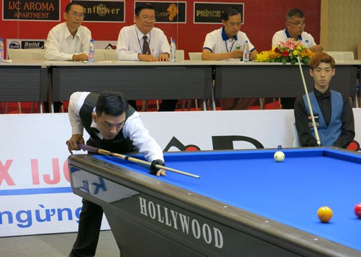 Billard  ouverture de la 6e Coupe BTV-Becamex IJC Binh Duong