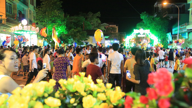 La rue piétonne de Tien Yen Quang Ninh - le 2e Hoi An