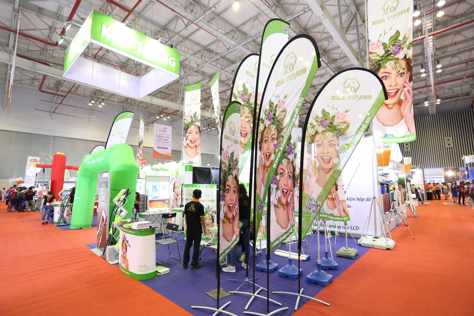 Publicité ouverture du salon VietAd à Hô Chi Minh-Ville