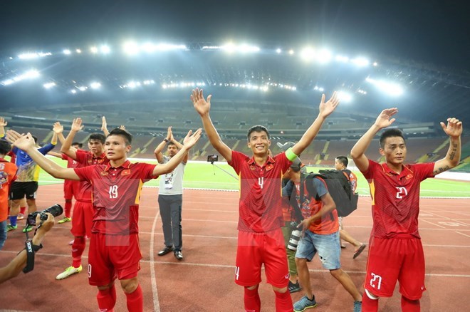 SEA Games 29 le football vietnamien poursuit sa balade de santé