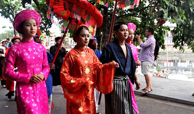 Quang Nam Ouverture du 15e programme d’échange culturel Hôi An - Japon