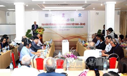 Colloque sur les patrimoines communs de la civilisation Vietnam – Inde à Da Nang