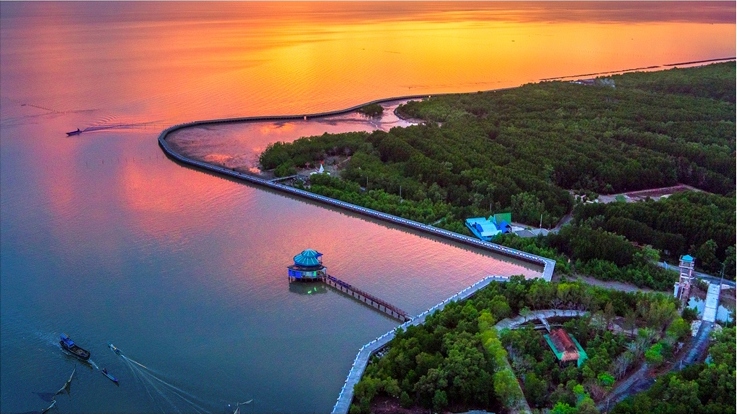 Admirer des paysages magnifiques dans Le Vietnam vu d’en haut