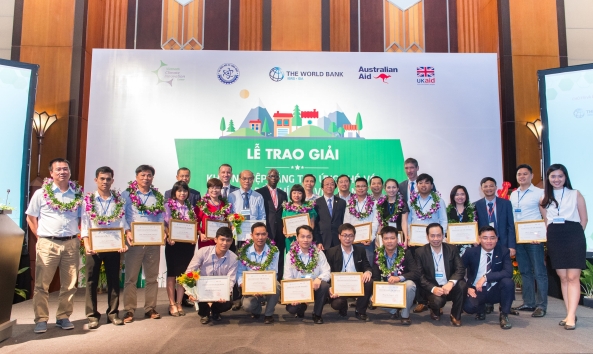 Remise des prix Start-up - Innovation adaptée aux changements climatiques