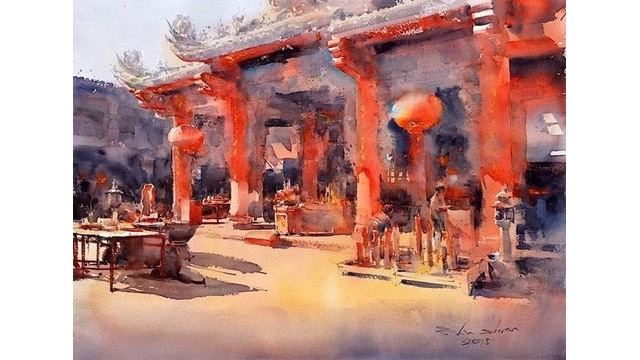 La 2e édition de l’exposition internationale d’aquarelles