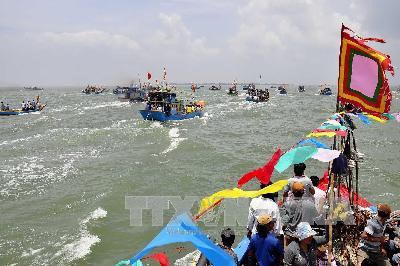Ouverture de la fête Nghinh Ông à Can Gio