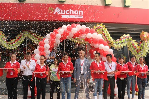 Hô Chi Minh-Ville ouverture de la première supérette «My Auchan» au Vietnam