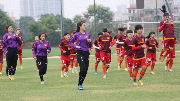 Championnat d’Asie de football des moins de 19 ans  l’équipe féminine vietnamienne prête
