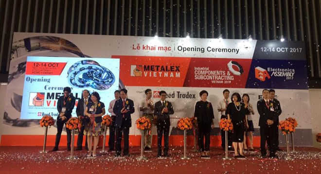 Plus de 500 entreprises à l’exposition Metalex Vietnam 2017