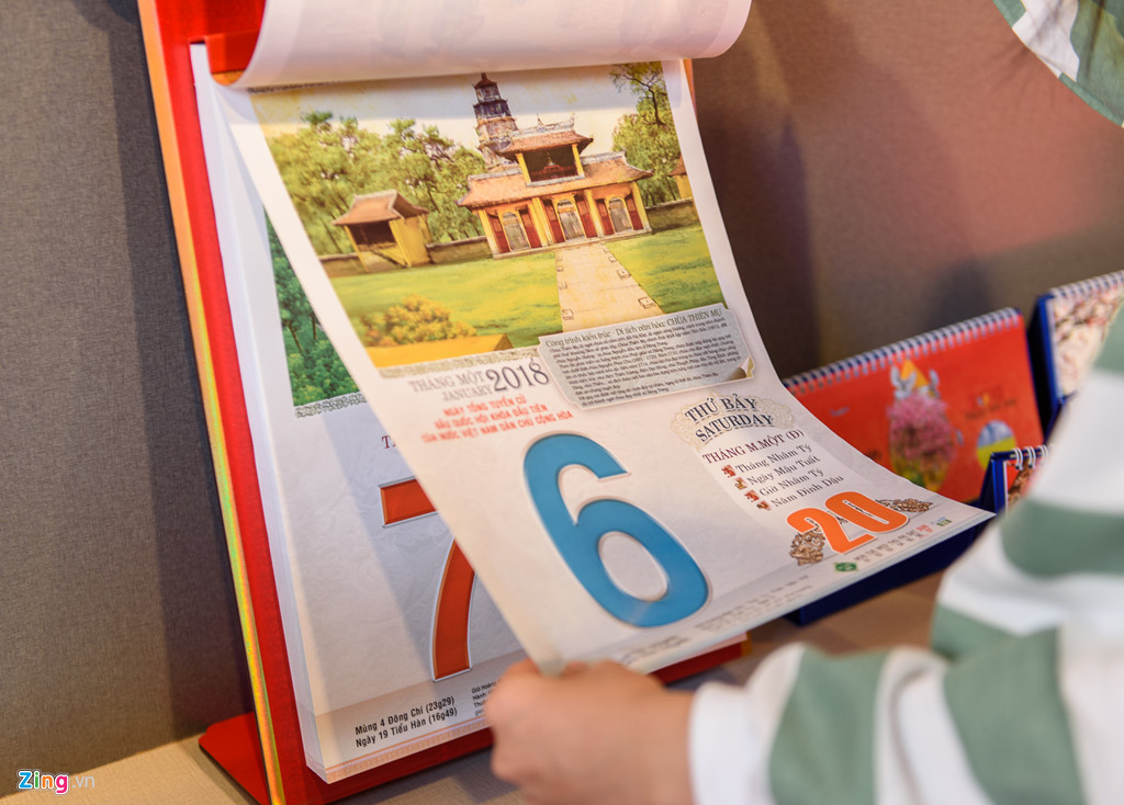 Exposition de calendriers du printemps 2018