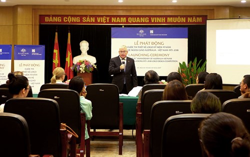 Création du logo en l’honneur des 45 ans des relations diplomatiques Vietnam - Australie