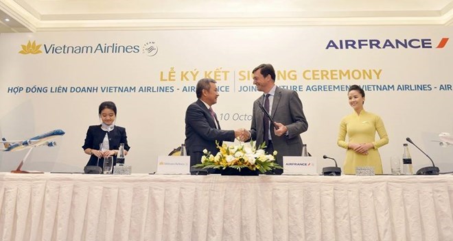 Vietnam Airlines et Air France signent une co-entreprise