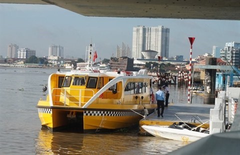 Hô Chi Minh-Ville La première ligne de bateaux-bus entre en service