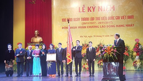 100e anniversaire de la Bibliothèque nationale du Vietnam