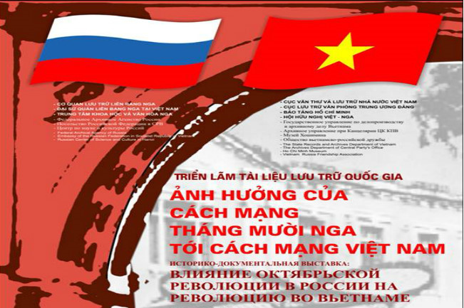 Expo Influence de la Révolution d’Octobre russe sur la Révolution vietnamienne