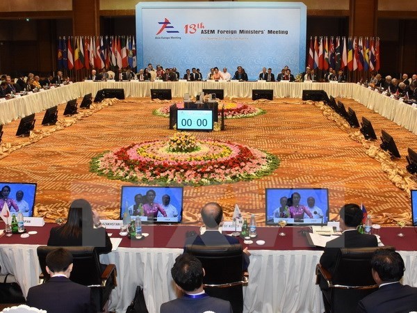 Ouverture de la 13e Conférence ministérielle de l’ASEM