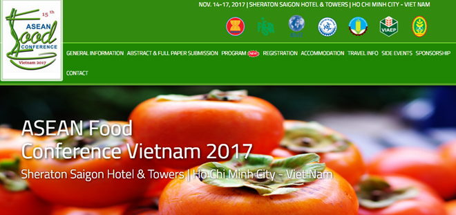 Conférence sur l alimentation de l ASEAN à Ho Chi Minh-Ville