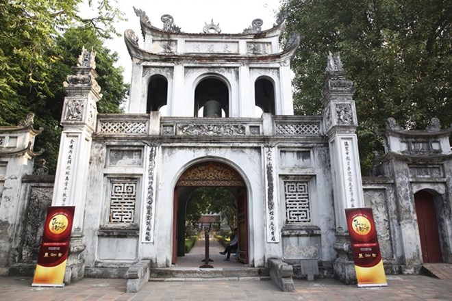 L exposition Thu Vong Nguyet s ouvre au Temple de la Littérature