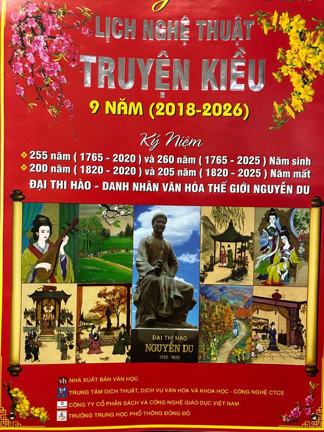 Présentation du calendrier artistique Truyên Kiêu