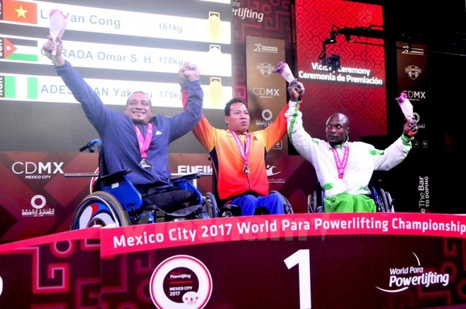 Mondiaux d haltérophilie handisport le Vietnam rafle l or et refait le coup de l argent