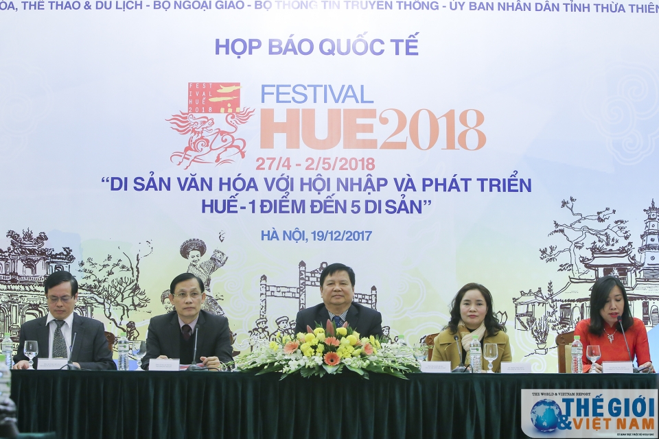 Le Festival de Huê 2018  Intégration et développement des patrimoines culturels