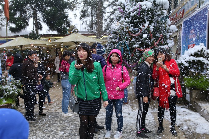 Coup d envoi de la Fête de l’hiver de Sa Pa 2017