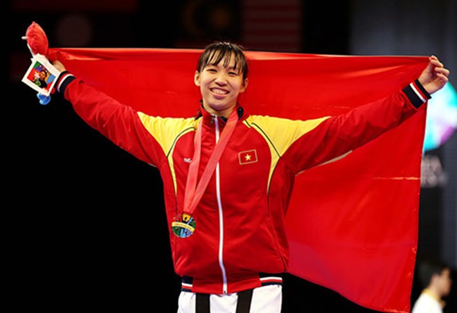 Taekwondo  Truong Thi Kim Tuyen décroche le bronze de la finale du Grand Prix mondial