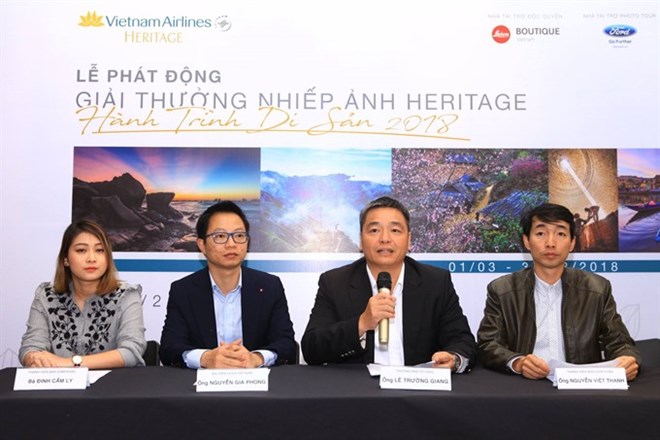 Lancement d un concours de photos sur des patrimoines vietnamiens