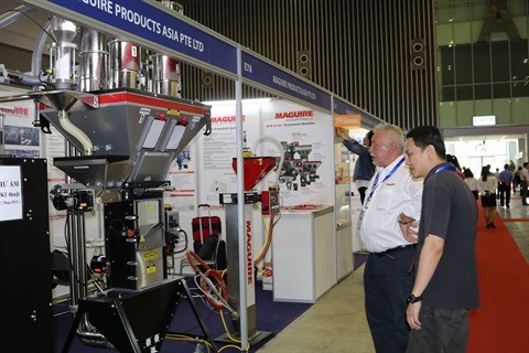 Plastique ouverture de l exposition internationale Complast Vietnam 2018