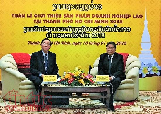 Intensification de la promotion commerciale entre Hô Chi Minh-Ville et le Laos