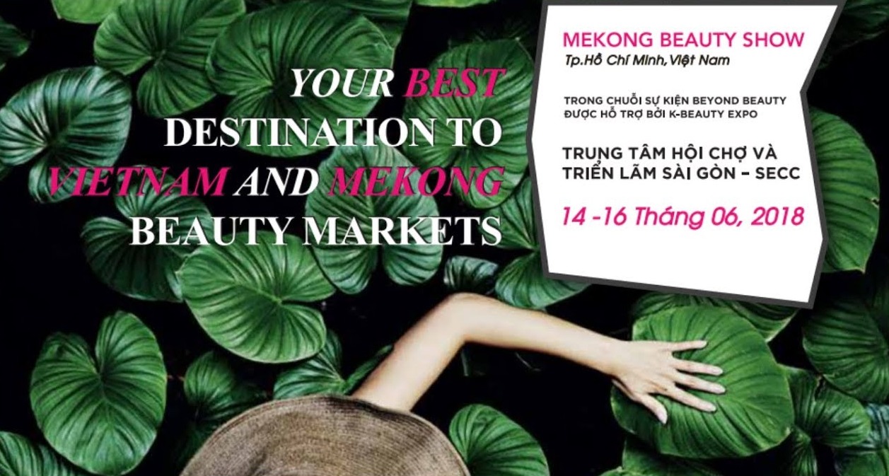 HCM-Ville plus de 200 marques de cosmétiques internationales au Mekong Beauty Show 2018