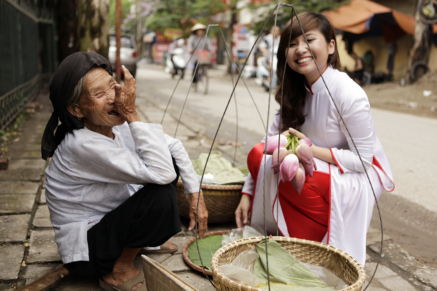 Honorer les sourires de Hanoï