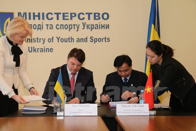 Le Vietnam et l Ukraine renforcent leur coopération dans le secteur sportif
