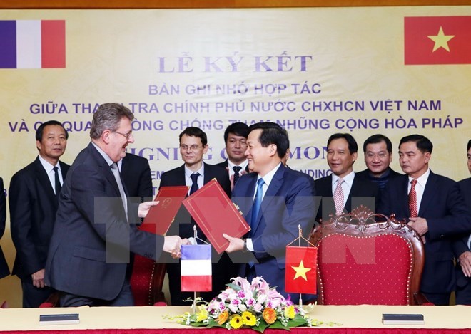 Le Vietnam et la France coopèrent dans la lutte contre la corruption